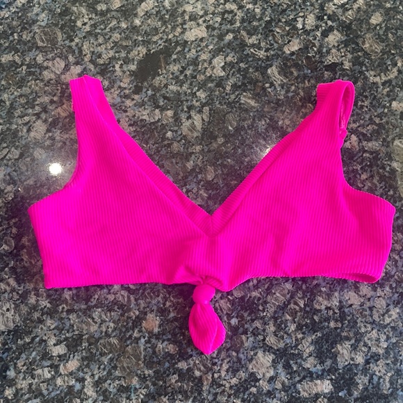 frankies bikini hot pink adjustable top - Picture 1 of 3